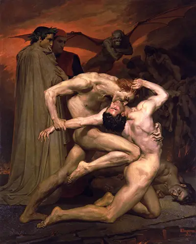 Dante and Virgil in Hell William-Adolphe Bouguereau
